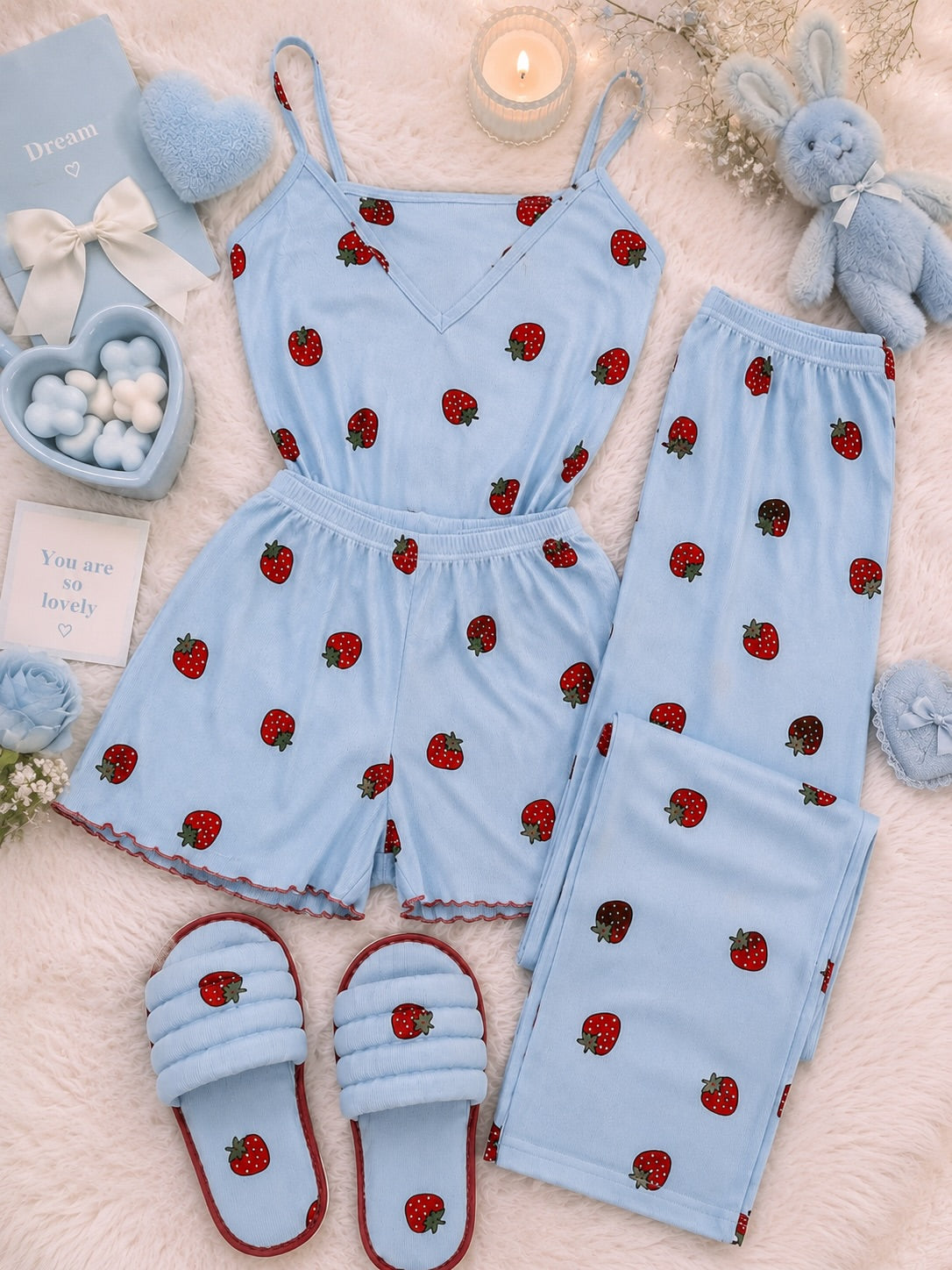 Zanivah Women’s 3-Piece Co-Ord Night & Loungewear Set ✨