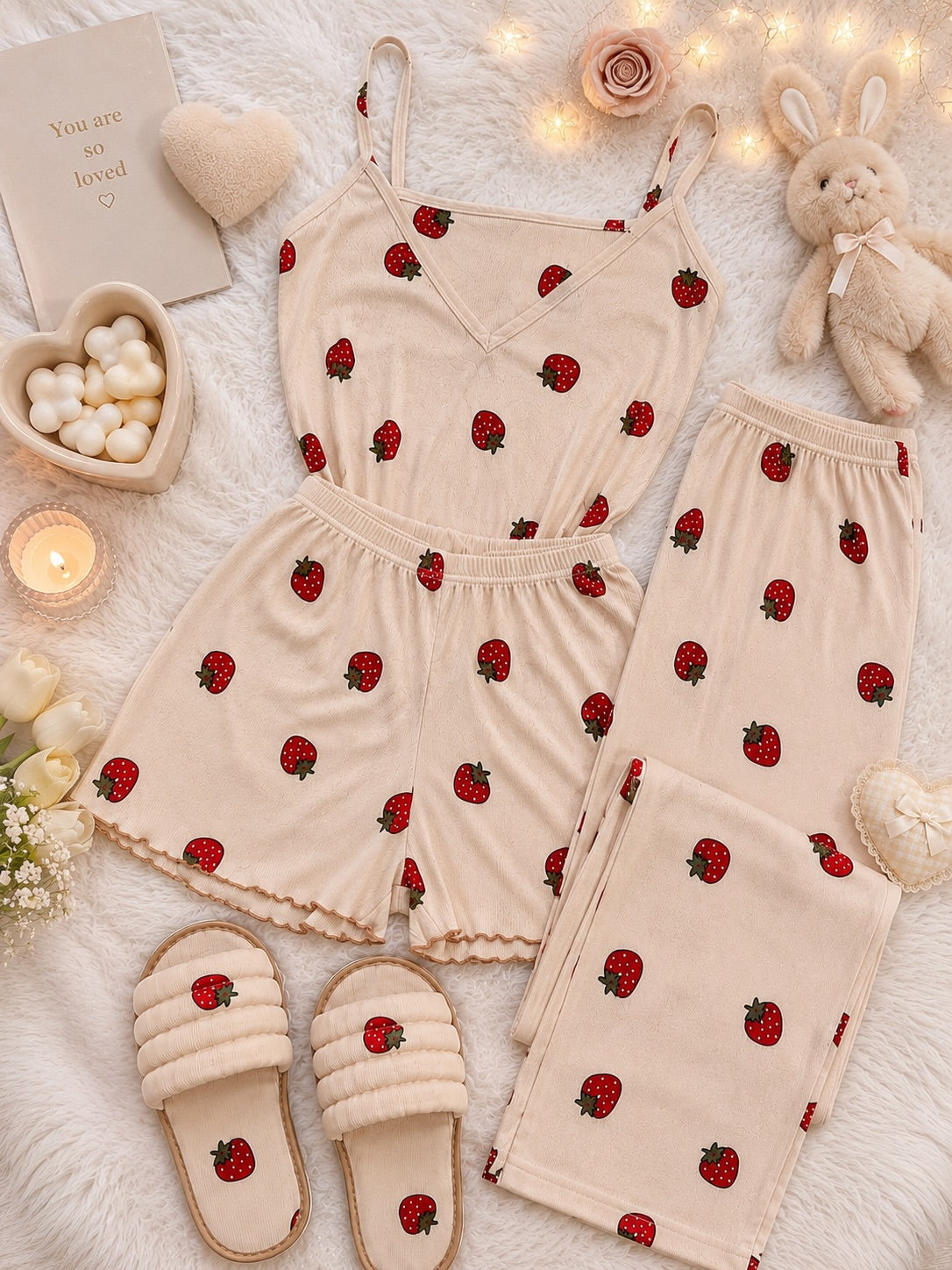 Zanivah Women’s 3-Piece Co-Ord Night & Loungewear Set ✨